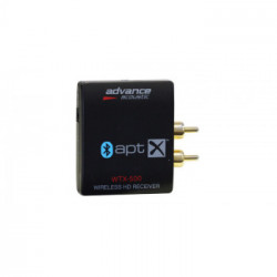 ADVANCE WTX 500 ricevitore audio bluetooth Nero