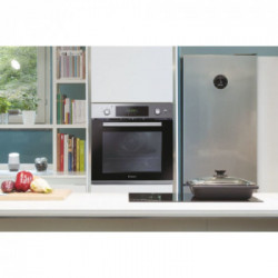Candy FCPS615X/1 - Forno Elettrico da Incasso, 70 Litri, Inox, 8 Funzioni, Classe A
