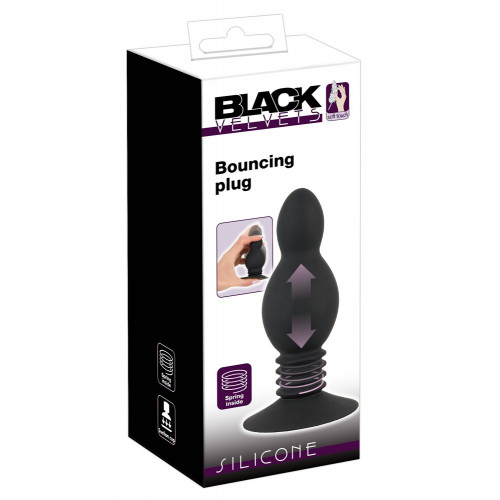 Black Velvets Bouncing - Plug Anale in Silicone