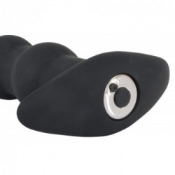 Black Velvets Rechargeable Bea - Catena Anale a Sfere con Vibrazione, 7 MOD di Vibrazione, Splashproof, Ricaricabile