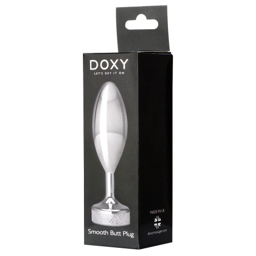 Doxy Butt Plug Smooth - Plug Anale in Alluminio