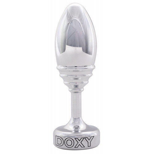 Doxy Butt Plug Ribbed - Plug Anale in Alluminio