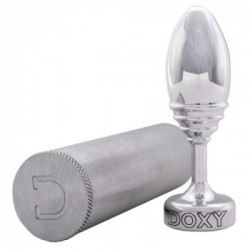 Doxy Butt Plug Ribbed - Plug Anale in Alluminio