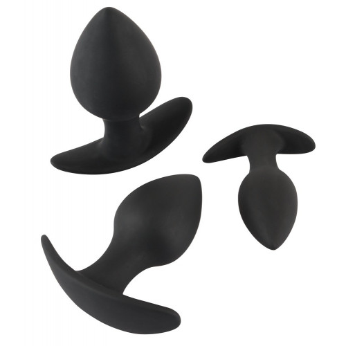Black Velvets Anal Trainer Set - Set da 3 Plug...