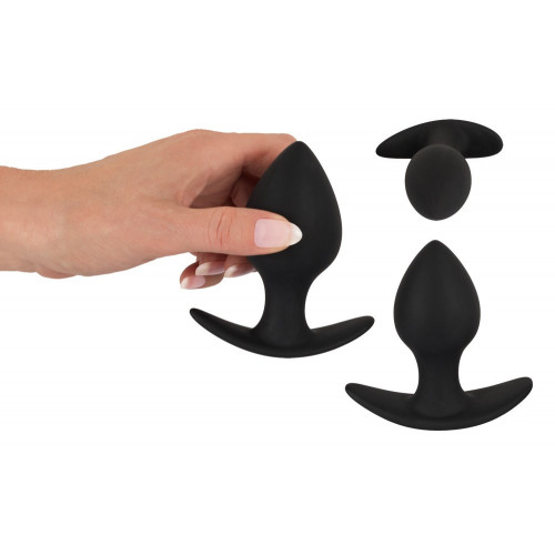 Black Velvets Anal Trainer Set - Set da 3 Plug...