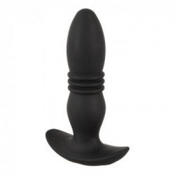 ANOS RC Thrusting Massager - Plug Anale con Vibrazione, Funzione Shock, Telecomando, Ricaricabile