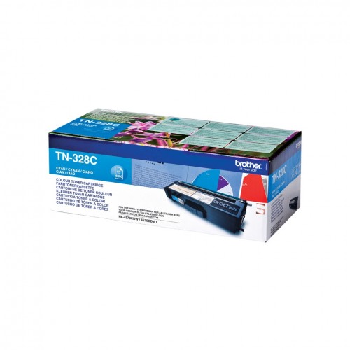 Brother TN-328C cartuccia toner Originale Ciano...