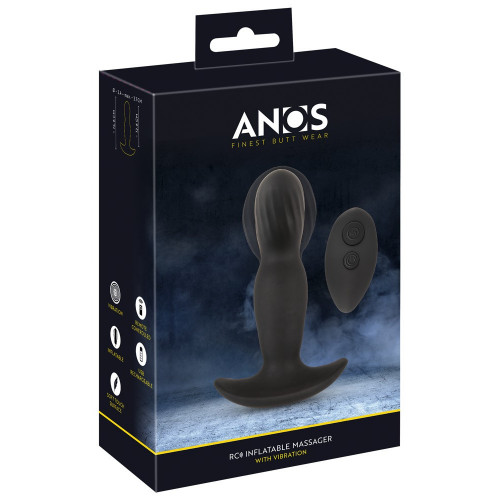 ANOS RC Inflatable Massager - Plug Anale con...
