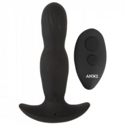 ANOS RC Inflatable Massager - Plug Anale con Vibrazone, Gonfiabile, Telecomando, Ricaricabile