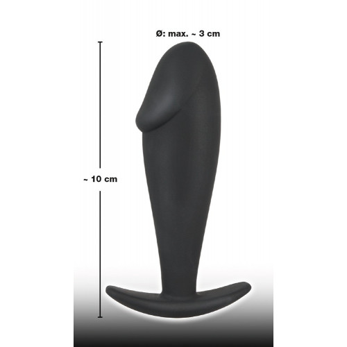 Black Velvets Small - Plug Anale in Silicone