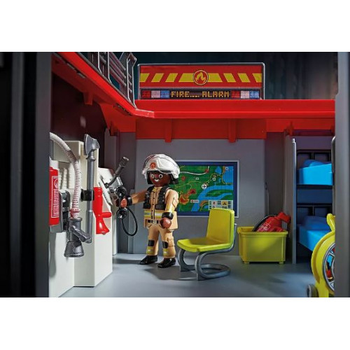 Playmobil City Action Take Along Fire Station