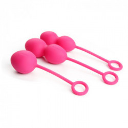 Nova Pink - Set di Palline Vaginali Impermeabili