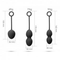 Nova Violet - Set di Palline Vaginali Impermeabili
