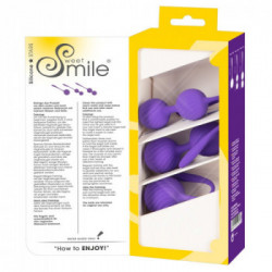 Sweet Smile 3 Kegel Training Balls - Set da 3 Sfere Vaginali Diverse