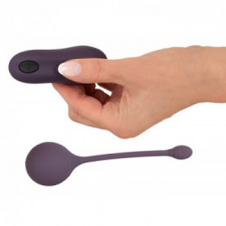 Training Pleasure Balls RC Love Ball - Sfera Vaginale con Vibrazione, Telecomando, Impermebile, Ricacricabile