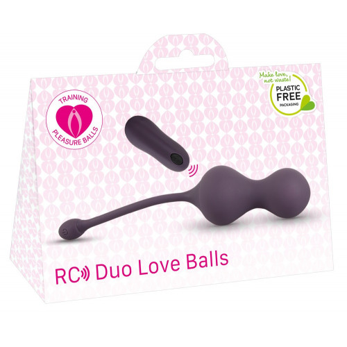 Training Pleasure Balls RC Duo Love Balls -...