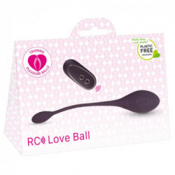Training Pleasure Balls RC Single Vibrating Love Ball - Sfera Vaginale con Vibrazione, Telecomando, Impermeabile, Ricaricabile