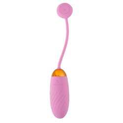 Swakom Ella Neo Pink - Uovo Vibrante Interattivo, Telecomando, Splashproof, Ricaricabile