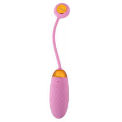Swakom Ella Neo Pink - Uovo Vibrante Interattivo, Telecomando, Splashproof, Ricaricabile