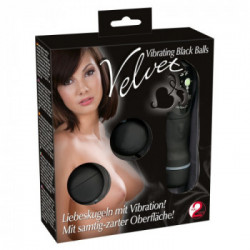You2Toys Vibrating Black Balls - Sfere Vaginali con Vibrazione, Richiede Batterie
