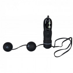 You2Toys Vibrating Black Balls - Sfere Vaginali con Vibrazione, Richiede Batterie