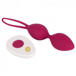 Lust Love Balls Black - Sfere Vaginali Vibranti, Telecomando, Splashproof, Ricaricabile