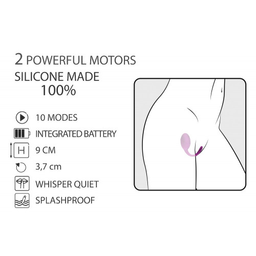 Adrien Lastic Smart Dream - Uovo Vibrante,...