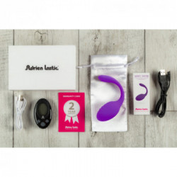 Adrien Lastic Smart Dream - Uovo Vibrante, Silenzioso, Splashproof, Telecomando, Ricaricabile
