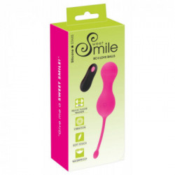 Sweet Smile RC Love Balls - Sfere Vaginali Vibranti, 10 MOD di Vibrazione,Telecomando, Impermeabili, Ricaricabili