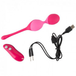 Sweet Smile Remote Controlled - Sfere VaginaliVibranti, 7 MOD di Vibrazione, Ricaricabili