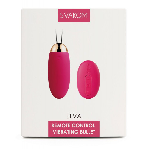Swakom Elva Plum Red - Uovo Vibrante,...