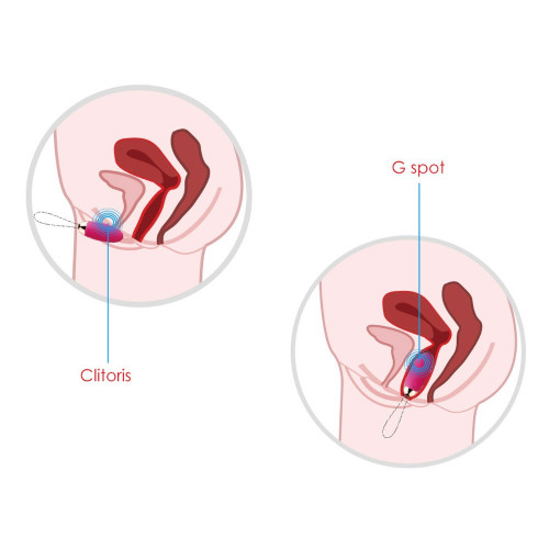 Swakom Elva Plum Red - Uovo Vibrante,...