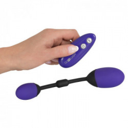 GoGasm Vibrating Pussy & Ass - Palline per Vagina e Ano, Vibrazione, Telcomando, Ricaricabile 