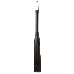 Bad Kitty Mini Flogger - Frustino Nero, 38 cm