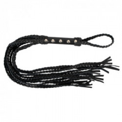Zado Leather Flogger CatONine - Frusta in Pelle, 70 cm