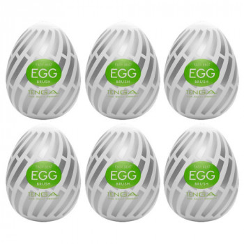 Tenga Egg Brush 6 pcs - Set...