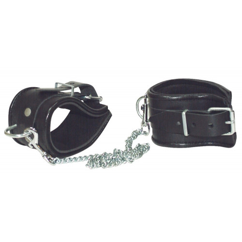 Zado Leather Ankle Cuffs - Cavigliere in Pelle,...