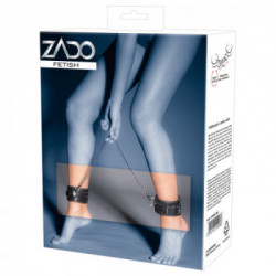 Zado Leather Ankle Cuffs - Cavigliere in Pelle, Nere