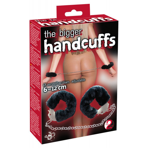 You2Toys Bigger Furry Handcuffs - Manette in...
