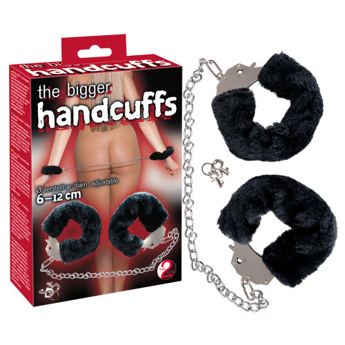You2Toys Bigger Furry Handcuffs - Manette in...