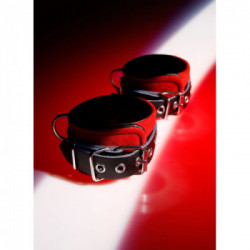 Zado Leather S-L - Polsiere Rosse in Pelle, Catena 24 cm