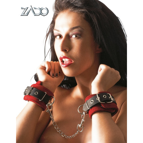 Zado Leather S-L - Polsiere Rosse in Pelle,...