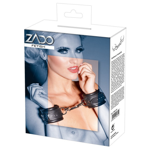 Zado Leather Cuffs - Manette in Pelle Nera