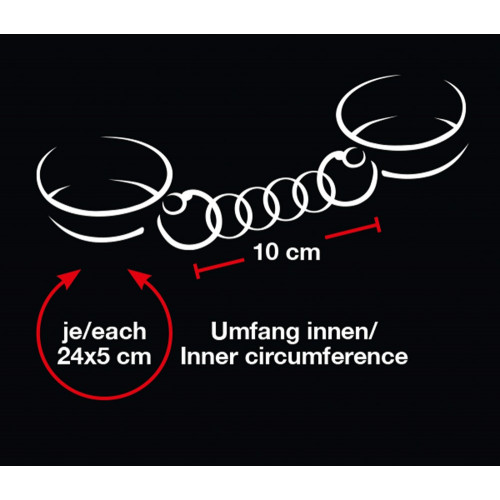 Bad Kitty Handcuffs Black - Manette in...