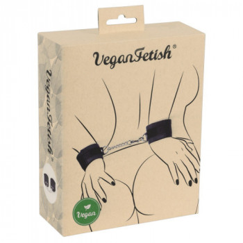 Vegan Fetish Handcuffs -...