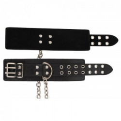 Fetish Collection Cuffs & Plug - Manette con Plug, Nere