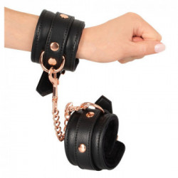 Bad Kitty Cuffs Black - Manette in Similpelle, Nere