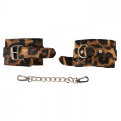 Exellent Power Fancy Wrist Cuffs - Manette Leopardate