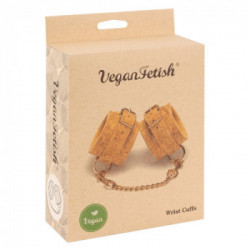 Vegan Fetish Handcuffs - Manette in Sughero