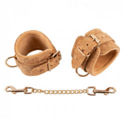 Vegan Fetish Handcuffs - Manette in Sughero